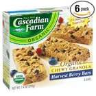   Organic Chewy Granola Bars, Harvest Berry, 6 Count Boxes (Pack of 6