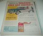 1956 Johnsons Deep Gloss Wax Win A Pontiac Starchief Ad
