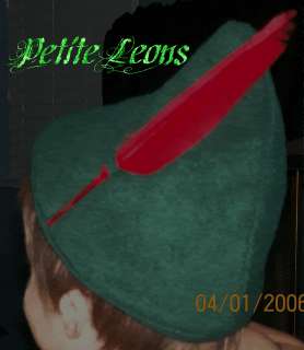NEW Disney Custom Made Peter Pan Elf Zelda Alpine Hat  
