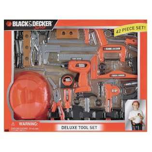Black and Decker Black And Decker Junior Deluxe Tool Set at  