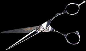 Kamisori Hair Shears   Teuton 5.5 + Scissor Holster  