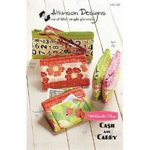  Cash and Carry Zipper Pouch Pattern   Atkinson Designs 