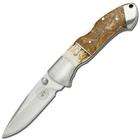 drop point blade 6 75 in carbonitride titanium folding knife