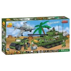  COBI Small Army Secret Mission Set includes Tank, Fighter 