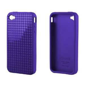  Speck iPhone 4 (AT&T) Pixel SkinHD Case   Purple Cell 