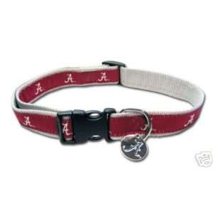 of Alabama Seminoles Dog Collar MED/LRG 1 x 16 26  
