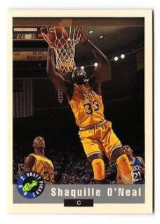 1992 CLASSIC #11 SHAQUILLE ONEAL PROMO PREVIEW CARD  