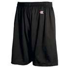 Champion 6.3 oz. Cotton Jersey Shorts   BLACK   S