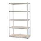   type shelving units bookcases width 48 in depth 24 in height 84 in