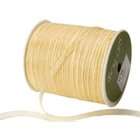 May Arts 1/4 Inch Wide Ribbon, Gold Sheer with Gold Edge