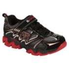 Skechers Boys Heylo Athletic Shoe   Black/Red