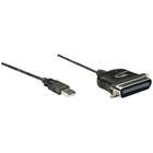 Ic Intracom 317474 USB to Parallel Printer Converter Cable Adapter