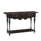 Acme Furniture Estate Console Table Drawers in Cherry Finish 2pc Set
