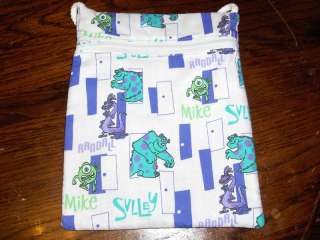Monster Inc Boo Sully fabric tablet kindle case bag  