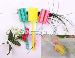 Colorful Sponge Brush Clean Glass Cup Bottle Washing Kitchen  
