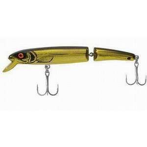  Bomber 6 Jointed Heavy Duty Long A Crankbaits   Gold 