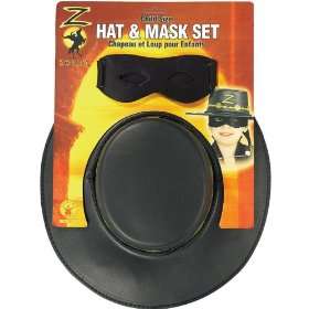  Zorro Child Hat & Mask Set Toys & Games