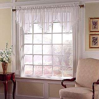 Beaded Ascot Window Valance  Whole Home For the Home Window Coverings 