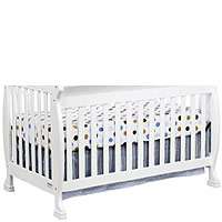   in 1 Crib with Toddler Rail   White   DaVinci   Babies R Us