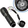 LED Flashlight Camp Lamp Light Torch + Laser Pointer  