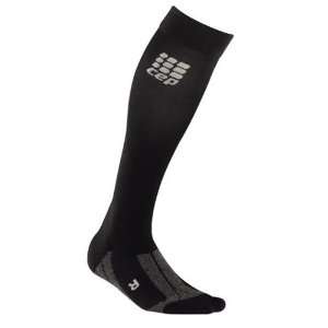   Black Compression Sport Recovery Socks for Men