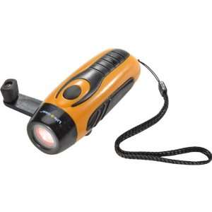  Life Gear Waterproof Flashlight With Crank Power