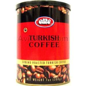 Elite Turkish Coffee 7 oz (can)  Grocery & Gourmet Food