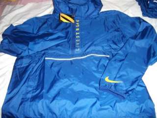 NIKE LIVESTRONG DRI FIT RUNNING LIGTH W /JACKET SIZE 2XL XL or L MENS 