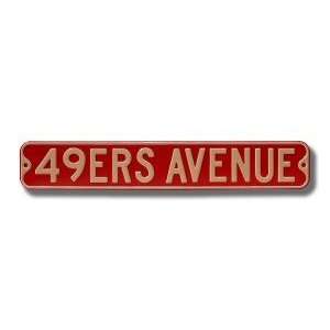  San Francisco 49ers Avenue Sign