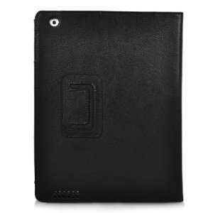  Black Magnetic Leather Smart Back Cover Case and Stand for 