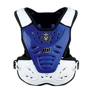   Roost Shield Off Road Motorcycle Body Armor   Blue/White / One Size
