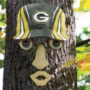  Green Bay Packers Resin Tree Face Ornament Sports 