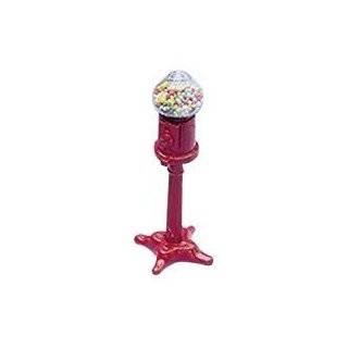 Miniature Old Fashioned Gumball Machine on Stand Toys 