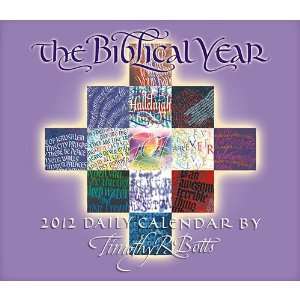   The Biblical Year 2012 Box / PAGE A DAY Desk Calendar