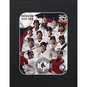 Boston Red Sox 2004 Champion 11 x 14 Matted Print  