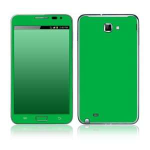  Samsung Galaxy Note Decal Skin Sticker   Simply Green 