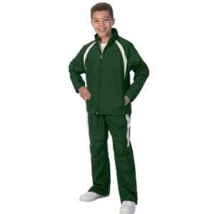  Charles River Youth Boys Teampro Pant 026 FOREST/WHITE YS 