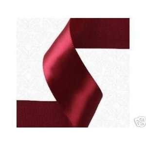  5/8 By 100yd Double Face Satin Ribbon WINE/BURGUNDY 