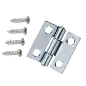 Crown Bolt 62151 1 Inch Non Removable Pin Narrow Utility Hinge, Zinc 