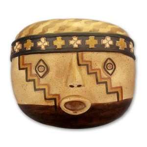  Ceramic mask, Nazca