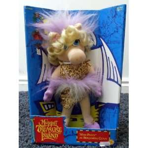 Retired Sesame Street Muppets Treasure Island 11 Plush Miss Piggy as 