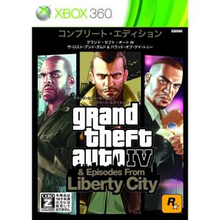 xbox360 Grand Theft Auto IV 4 Complete Edition Japan JP  