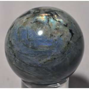 Labradorite Natural Crystal Sphere   Madagascar