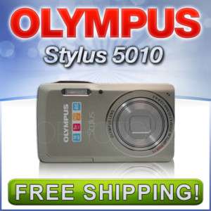 Olympus Stylus 5010 Digital Camera (Silver) NEW 731304200925  