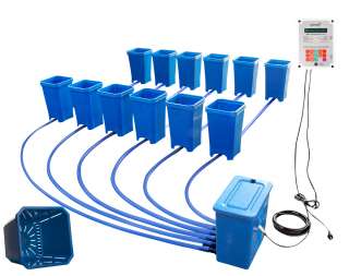   MEF 10 Liter System Complete Ebb and Flow Hydroponics System  