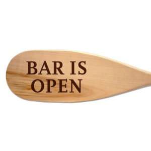  Bar is Open Paddle Sign
