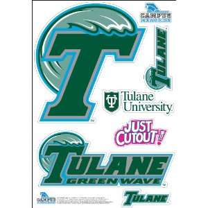    Tulane University   Green Wave Wall Graphic