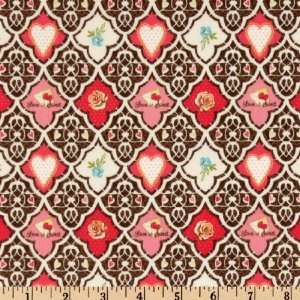  44 Wide Holly Hobbie Sweet Hearts Partere Chocolate 
