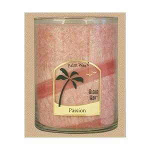  Bay Palm Wax Candles   Passion (Dusty Rose)   Scented Deco Jars 8 