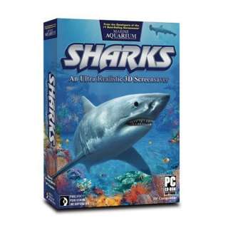Sharks Ultra Realistic 3D Fish Aquarium PC Screensaver  